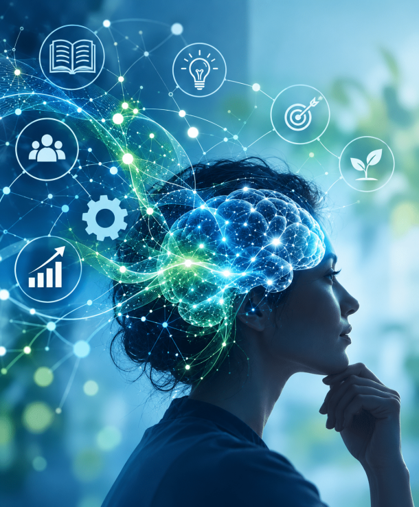 Réflexion neuronale futuriste
